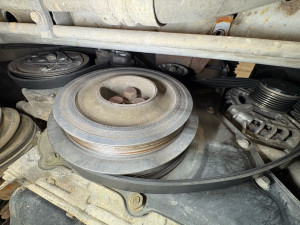 Photo de galerie - Remontage courroie d’accessoire Ford transit 