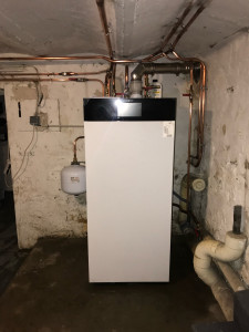 Photo de galerie - Pose d’une chaudière gaz a condensation