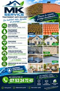 Photo de galerie - Entreprise MK service n'hésitez pas à nous contacter 