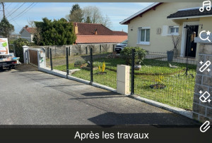 Photo de galerie - Travaux de clôture