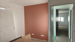 Photo de galerie - Ponçage et peinture d'une maison neuve