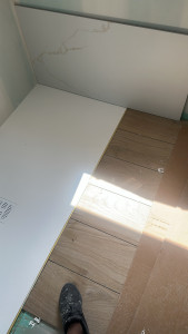 Photo de galerie - Pose bac à douche 