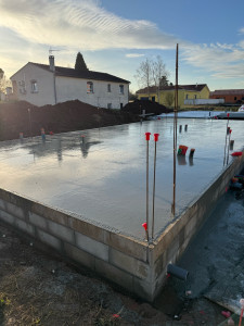 Photo de galerie - Coulage dalle