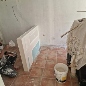 Photo de galerie - Petite séparation placo