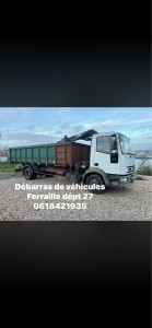 Photo de galerie - Débarras, transport de véhicules et de Ferraille