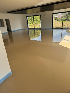 Photo de galerie - Chape liquide construction neuve 