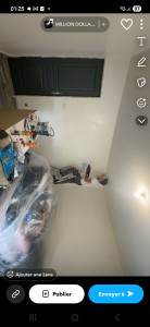 Photo de galerie - Et voici une réalisation de remise en peinture d'une chambre