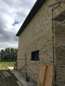 Photo de galerie - Pose de plaquettes