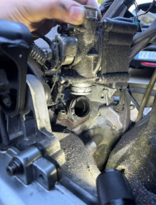 Photo de galerie - Réparation du papillons des gaz sur Kisbee 2t