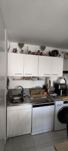 Photo de galerie - Montage de meuble haut de cuisine + installation sur mur