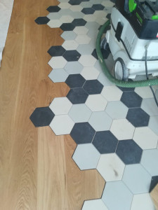 Photo de galerie - Pose de parquet - Revêtement de sol