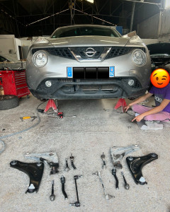 Photo de galerie - Changement complet train roulant sur juke