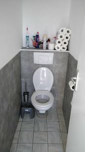 Photo de galerie - Installation d un WC suspendu