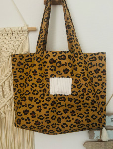 Photo de galerie - Tote bag léopard 