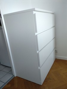 Photo de galerie - Montage meuble 4 tiroirs