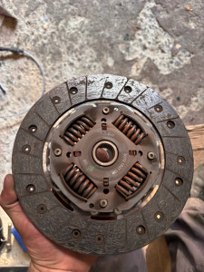 Photo de galerie - Remplacement embrayage 