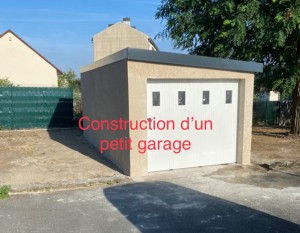 Photo de galerie - Construction d’un petit garage pour le compte d’une copropriété clé en main