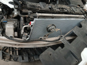 Photo de galerie - Remplacement condenseur clim Renault megane 3