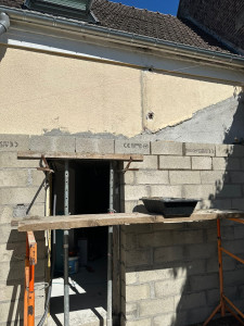 Photo de galerie - Extension d’une maison sur 40m2 avec baie vitrée 