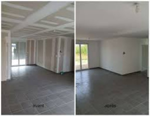 Photo de galerie - Peinture sur Placo