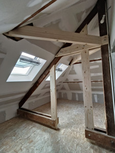 Photo de galerie - Modification de charpente 