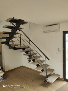 Photo de galerie - Escalier 2/4 tournant 