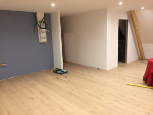 Photo de galerie - Pose de parquet flottant 