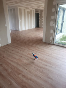 Photo de galerie - Pose de parquet - Revêtement de sol
