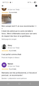 Photo de galerie - Avis client 