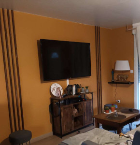 Photo de galerie - Réalisation de plusieurs fixation mural de téléviseurs chez plusieurs de nos clients