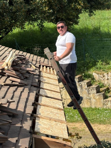 Photo de galerie - Changement de dessous de toit