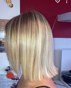 Photo de galerie - Balayage blond clair 