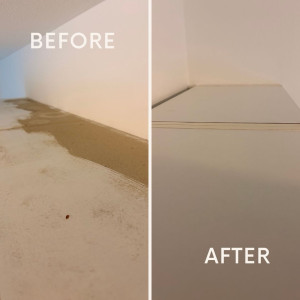 Photo de galerie - AVANT / APRÈS Chantier appartement T3