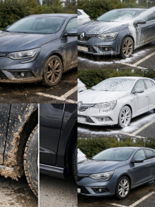 Photo de galerie - Nettoyage extérieur très sale d'une voiture 