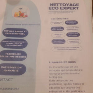 Photo de galerie - Micro entreprise ménage .
ménage avec les particuliers et les professionnels 