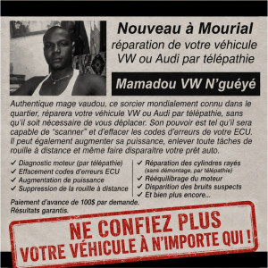Photo de galerie - La mécanique n’est pas un art divinatoire… il faut des compétences et du matériel…