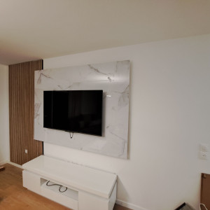 Photo de galerie - Décoration de la tv