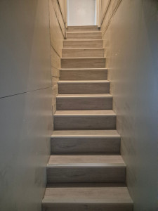 Photo de galerie - Rénovation escalier menant à la cave 