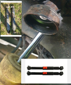 Photo de galerie - Remplacement Amortisseurs Arrière 