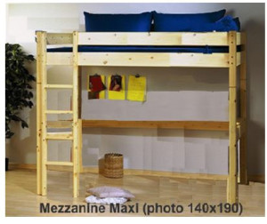 Photo de galerie - Lit mezzanine 140 
