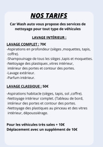 Photo de galerie - Lavage auto