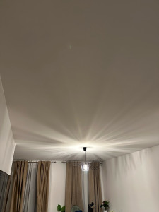 Photo de galerie - Penture plafond blanc extra mat