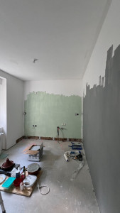 Photo de galerie - Peinture de murs de la cuisine  