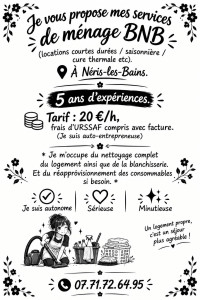 Photo de galerie - Je propose mes services de ménage ?