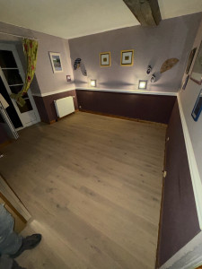 Photo de galerie - Pose de parquet 