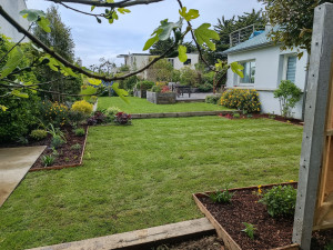 Photo de galerie - Réalisation aménagement jardin complet