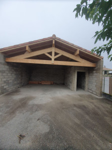 Photo de galerie - Construction d'un poll housse 