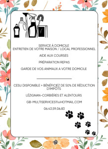 Photo de galerie - Service à domicile 