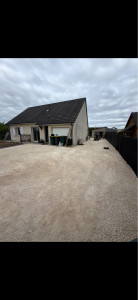 Photo de galerie - Empierrement et graviers finition 0/10 compacté