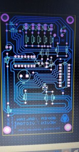Photo de galerie - Création d'un circuit imprimé pour un projet scolaire